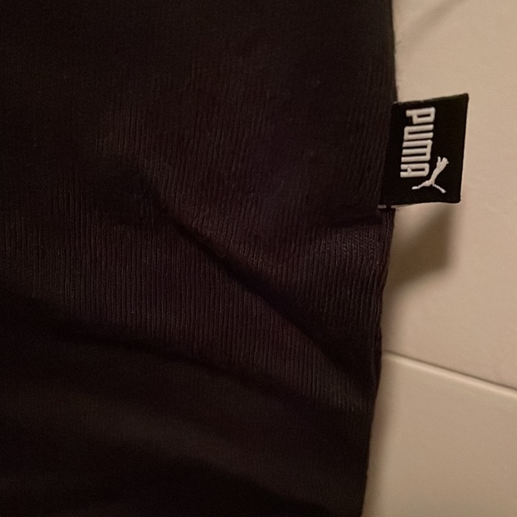 NWT Black Puma T Shirt size XS 100% cotton - Picture 5 of 7